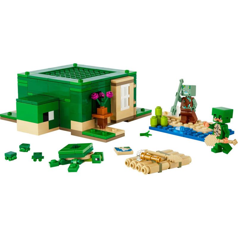 LEGO---Minecraft---A-Casa-de-PraiaTartaruga---21254-1