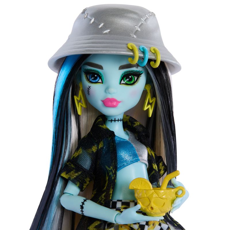 Boneca-Articulada-com-Acessorios---Monster-High---Ilha-do-Terror---Frankie-Stein---Mattel-2