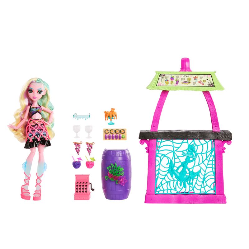 Conjunto-de-Boneca-Articulada-com-Acessorios---Monster-High---Lanches-Monstruosos---Lagoona---Mattel-0