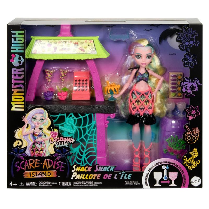 Conjunto-de-Boneca-Articulada-com-Acessorios---Monster-High---Lanches-Monstruosos---Lagoona---Mattel-5