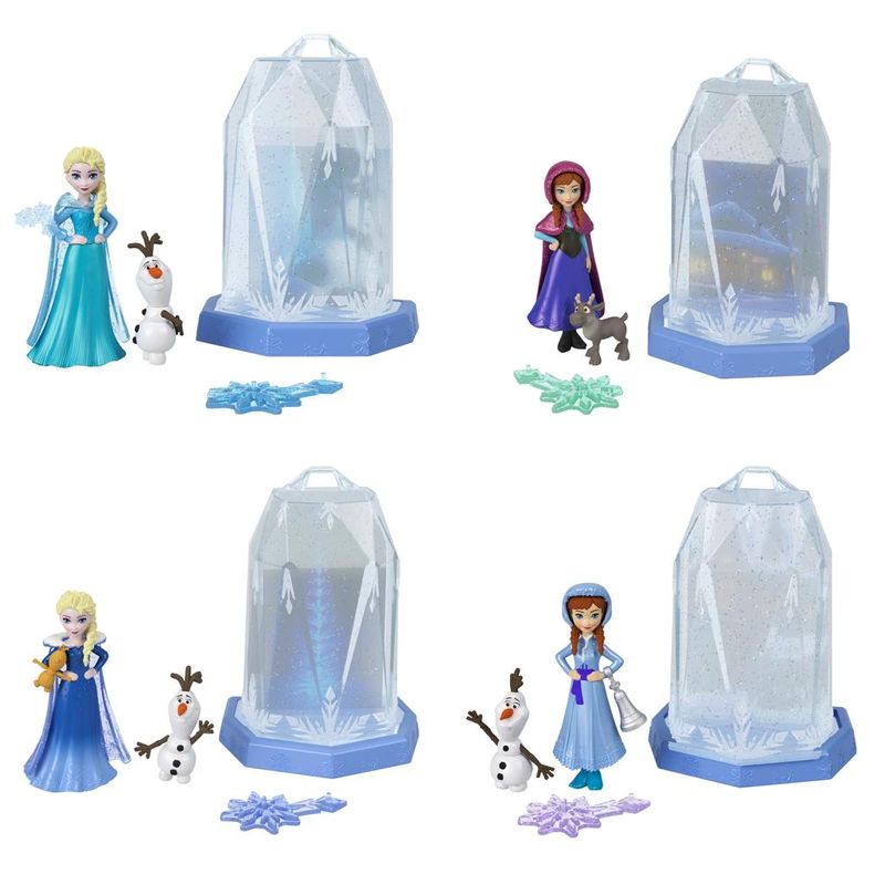 Mini-Boneca---Disney---Frozen---Gelo-Magico---Surpresa---Mattel-0