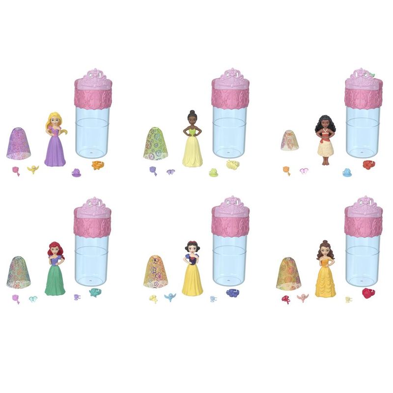 Mini-Boneca---Disney-Princesa---Royal-Color-Reveal---Festa-no-Jardim---Surpresa---Mattel-0