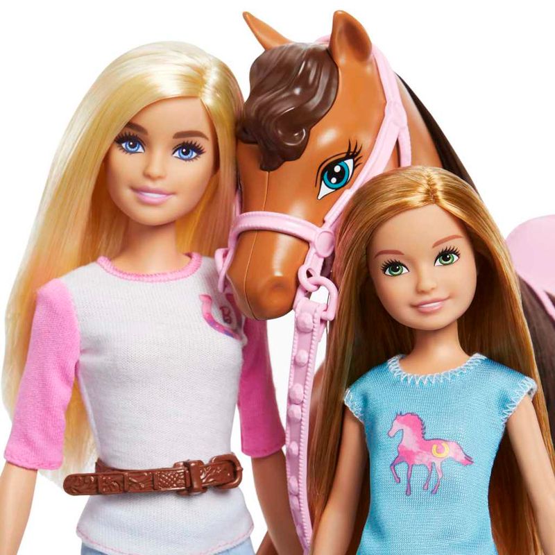 Conjunto-de-Bonecas-e-Figura---Barbie---Licoes-de-Montar-a-Cavalo-com-Stacie---Mattel-1
