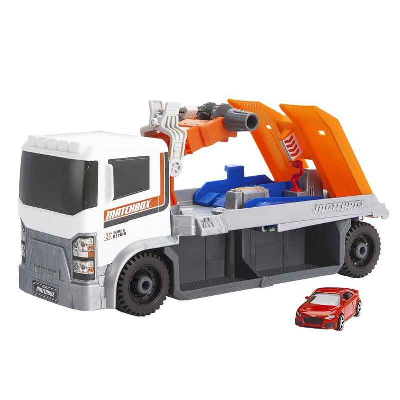 Conjunto-de-Carrinhos---Matchbox---Reboque-e-Reparo---Caminhao---Mattel-0