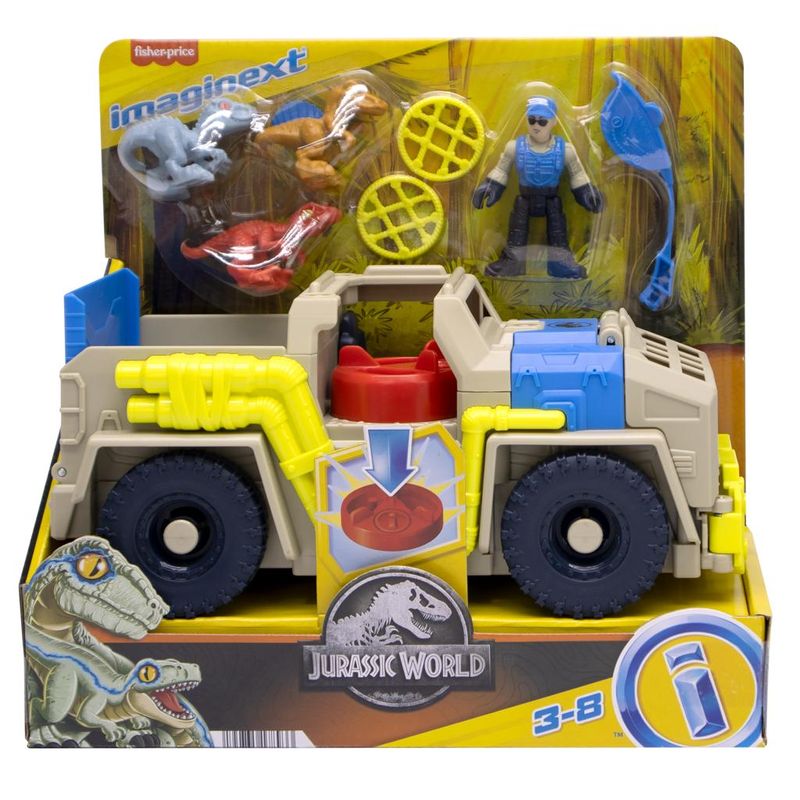 Conjunto-de-Carrinho-e-Mini-Figuras---Jurassic-World---Rastreadora-de-Dinossauros---Fisher-Price-1