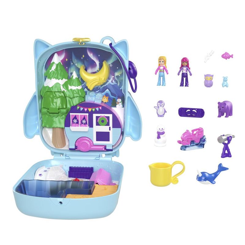 Conjunto-De-Mini-Bonecas-E-Acessorios---Polly-Pocket---Coruja---Mattel-2