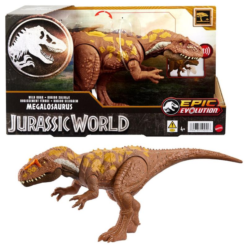 Figura-De-Acao---Jurassic-World---Com-Som---Dinossauro-Megalosaurus---Mattel-1