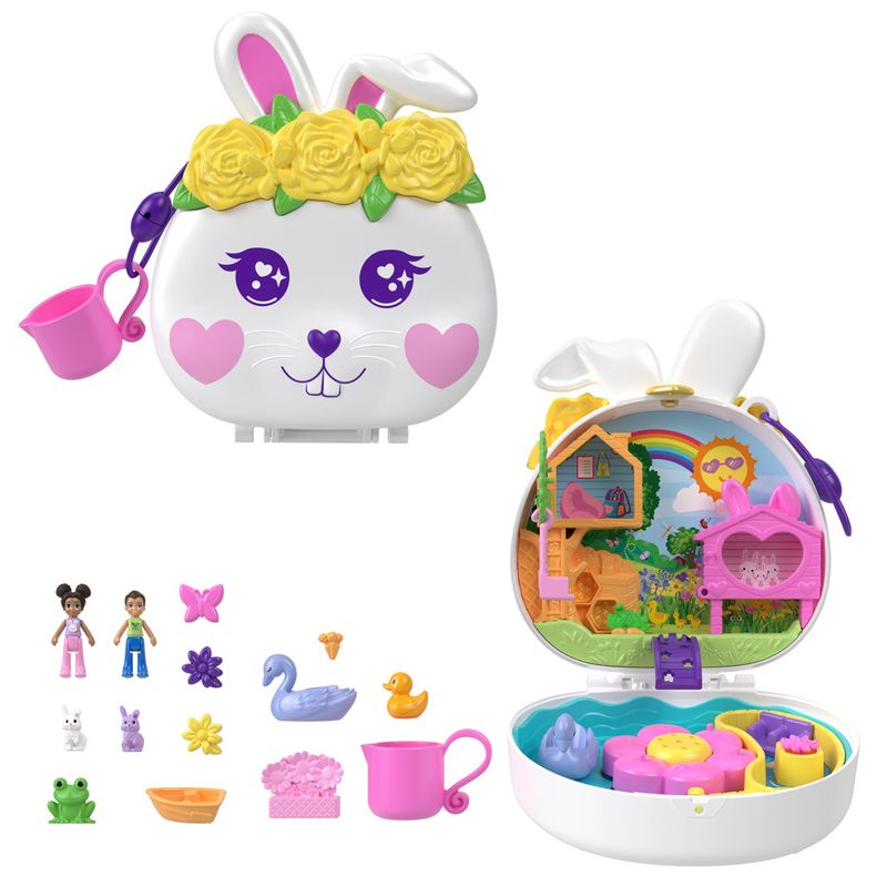 Conjunto-de-Brinquedo-e-Mini-Bonecas---Polly-Pocket---Jardim-de-Flores-do-Coelhinho---Mattel-0