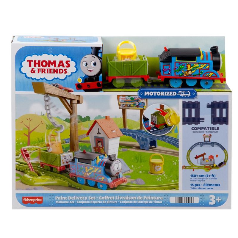 Conjunto-de-Pista-e-Locomotiva---Thomas-e-Seus-Amigos---Entrega-de-Tintas---Fisher-Price-1