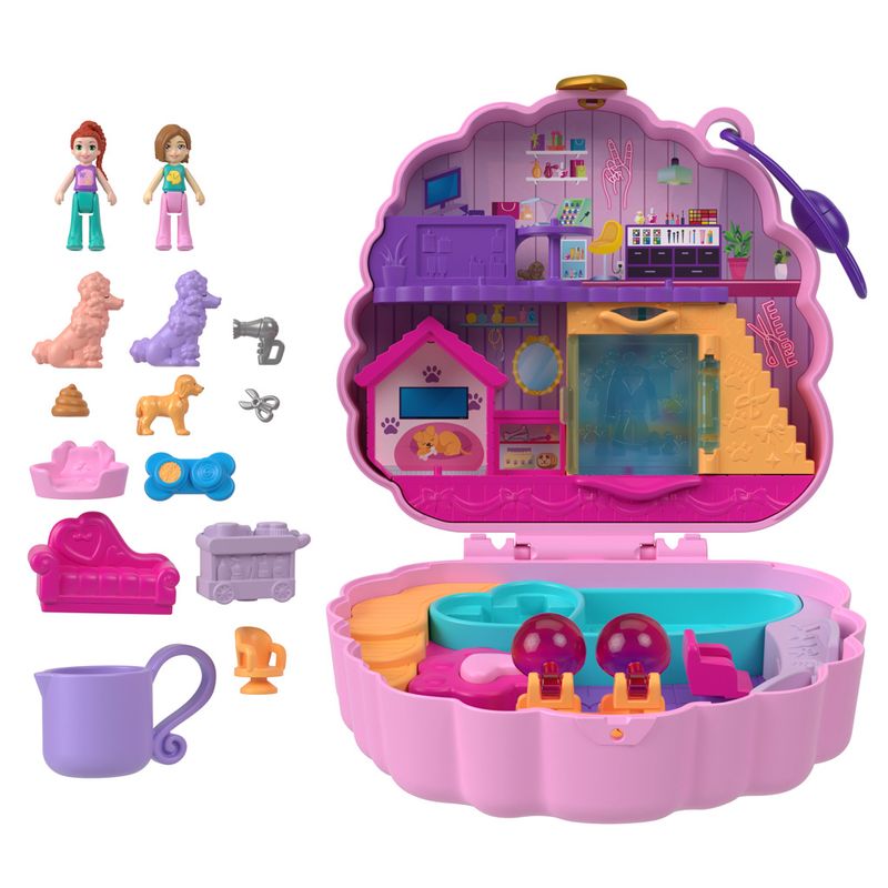 Conjunto-de-Brinquedo-e-Mini-Bonecas---Polly-Pocket---Estojo-Spa-Poodle---Mattel-0