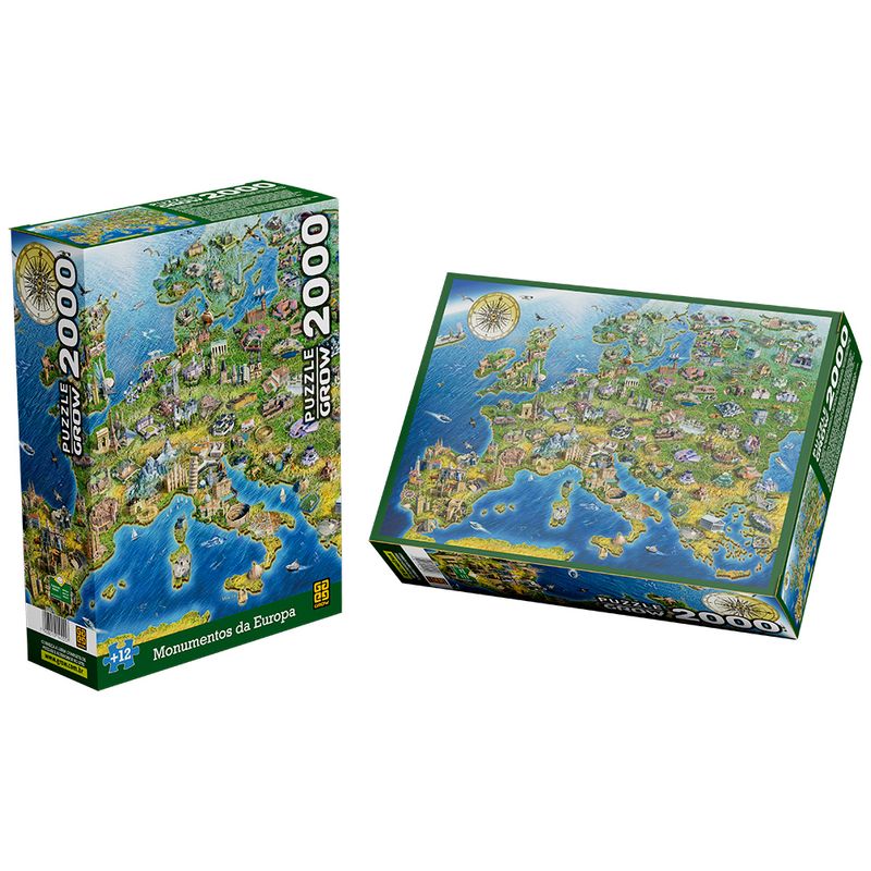 Quebra-Cabeca---2000-Pecas---Monumentos-da-Europa---Grow-1