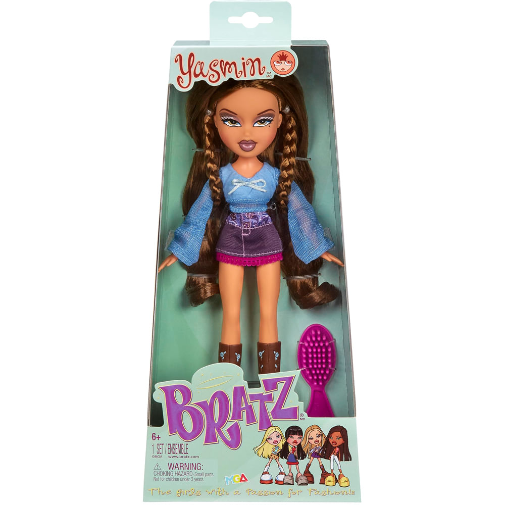 Boneca Bratz olá meu nome é doll- yasmin em Promoção na Americanas