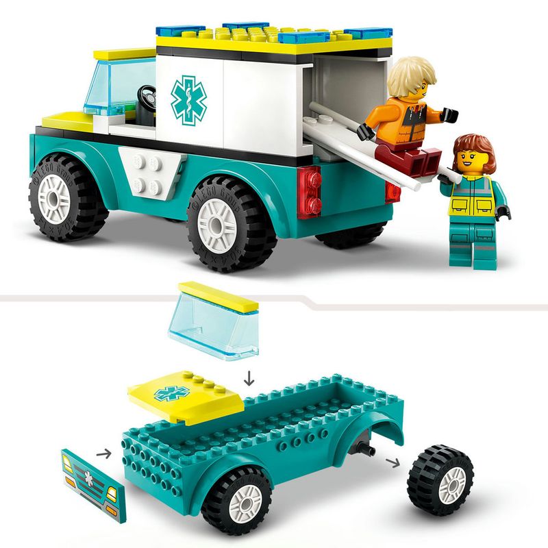 Lego-City---Great-Vehicles---Ambulancia-de-Emergencia-e-Snowboarder---60403-3