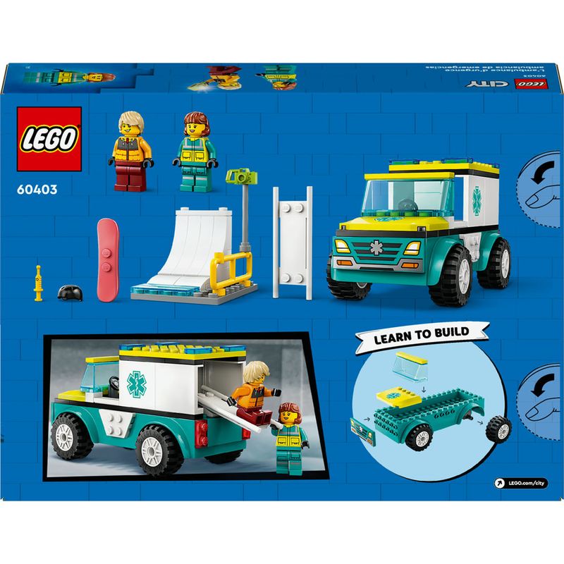 Lego-City---Great-Vehicles---Ambulancia-de-Emergencia-e-Snowboarder---60403-7