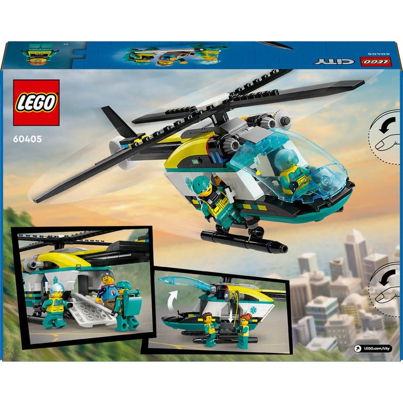 Lego-City---Great-Vehicles---Helicoptero-de-Salvamento-de-Emergencia---60405-0