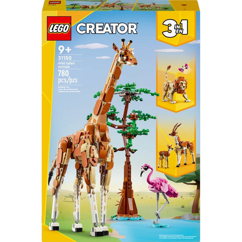 Lego-Creator---Animais-Selvagens-do-Safari---31150-2