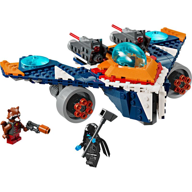 LEGO---Super-Heroes-Marvel---Warbird-do-Rocket-vs-Ronan---76278-1