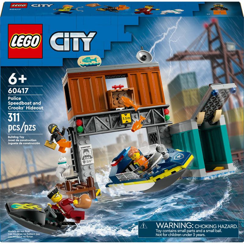 LEGO---City-Police---Lancha-Rapida-da-Policia-e-Esconderijo-dos-Ladroes---60417-0