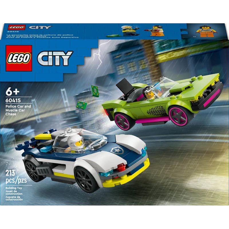 LEGO---City-Police---Perseguicao-de-Carro-da-Policia-a-Muscle-Car---60415-0