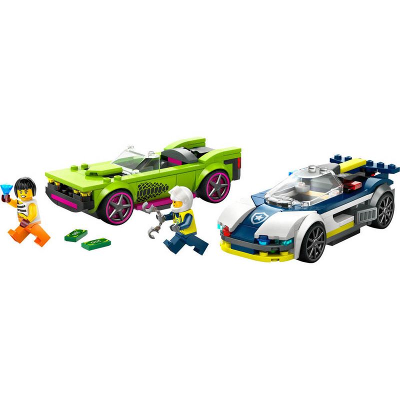 LEGO---City-Police---Perseguicao-de-Carro-da-Policia-a-Muscle-Car---60415-2