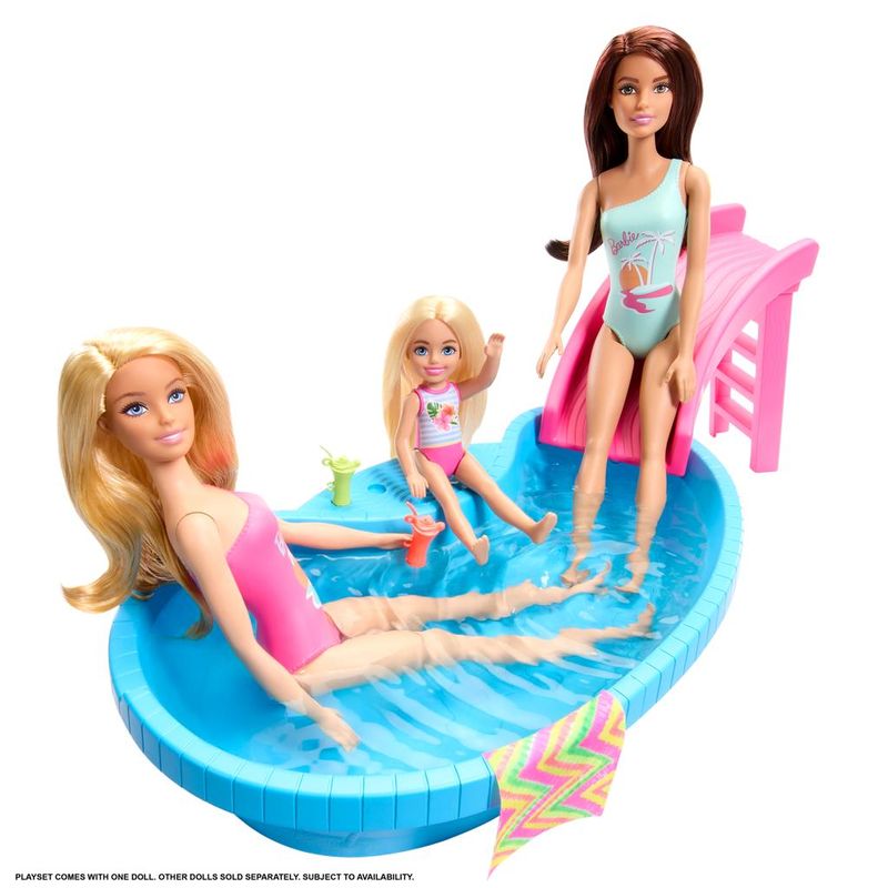 Conjunto-De-Boneca-E-Acessorios---Barbie---Piscina---Mattel-2