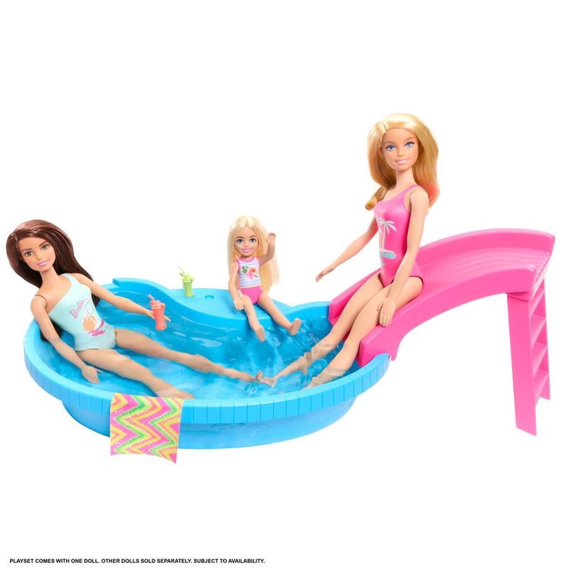 Conjunto-De-Boneca-E-Acessorios---Barbie---Piscina---Mattel-3