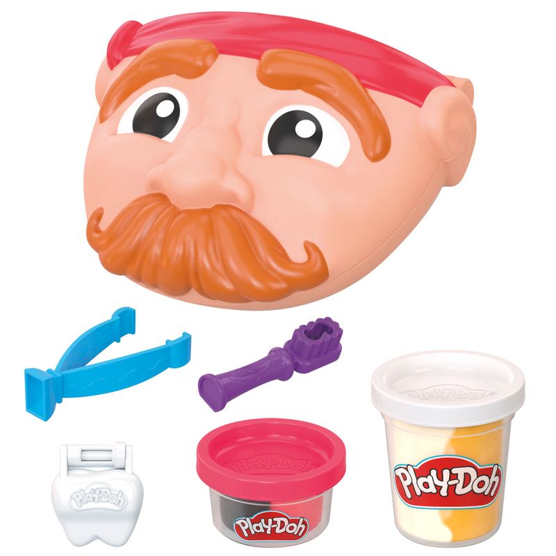 Conjunto-Figura-E-Massa-De-Modelar---Play-Doh---Mini-Dentista-Pirata---Hasbro-0