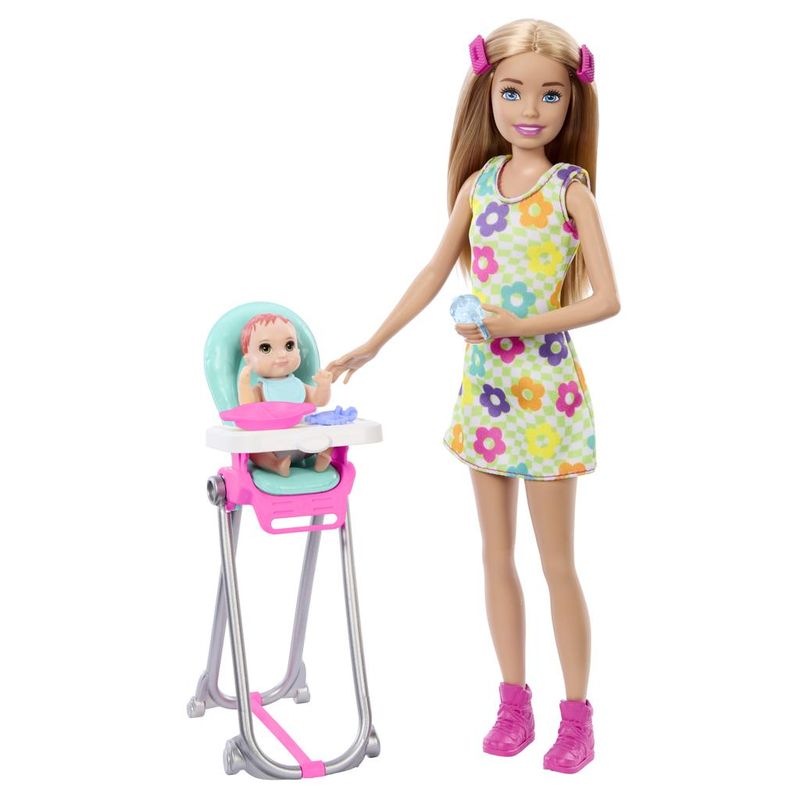 Conjunto-de-Boneca-com-Acessorios---Barbie---Skipper-com-Bebe---Mattel-0