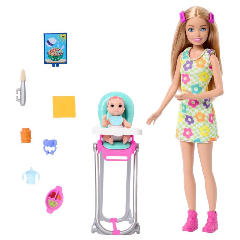 Conjunto-de-Boneca-com-Acessorios---Barbie---Skipper-com-Bebe---Mattel-2