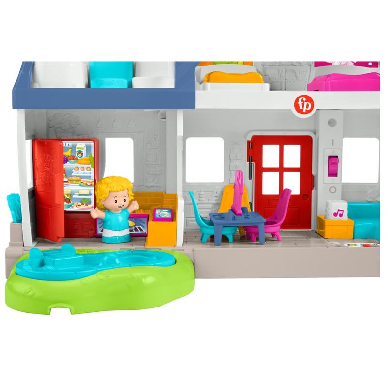 Playset-Infantil-Interativo---Fisher-Price---Little-People---Casinha-dos-Amigos-2