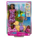 Conjunto-de-Boneca-Articulada-e-Mini-Figura---Barbie---Brooklyn---Passeio-de-Cachorrinho---Mattel-2