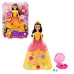 Boneca---Disney-Princesa---Bella---Moda-Floral---Amarelo---Mattel-1