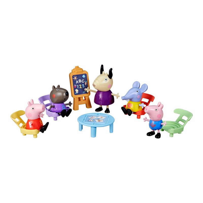 Conjunto-de-Mini-Figuras-com-Acessorios---Peppa-Pig---Turminha-da-Peppa---Hasbro-0