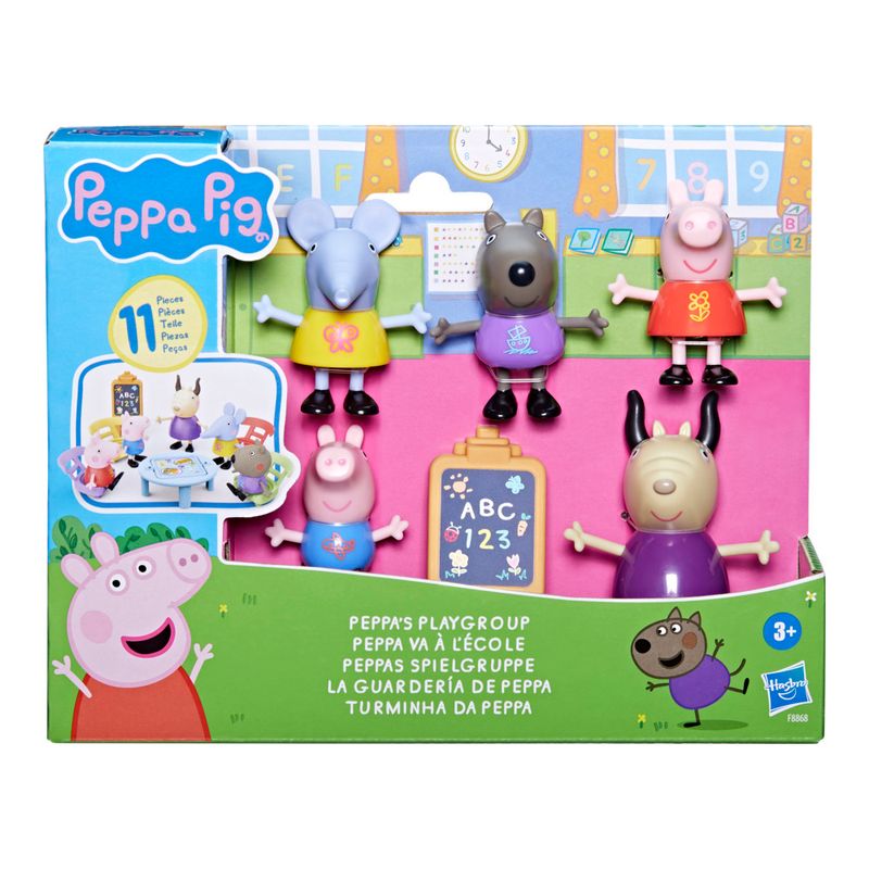 Conjunto-de-Mini-Figuras-com-Acessorios---Peppa-Pig---Turminha-da-Peppa---Hasbro-2