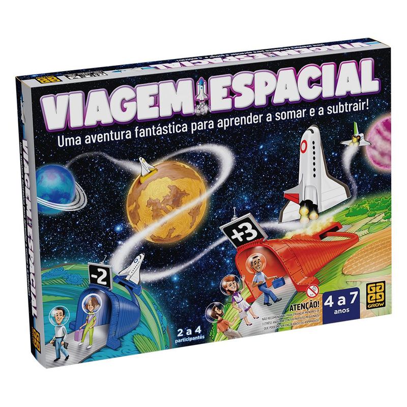 Jogo-de-Tabuleiro---Viagem-Espacial---2-a-4-Jogadores---Grow-0