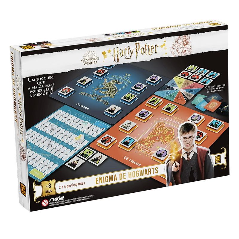 Jogo-de-Tabuleiro---Enigma-de-Hogwarts---Harry-Potter---2-a-4-Jogadores---Grow-0