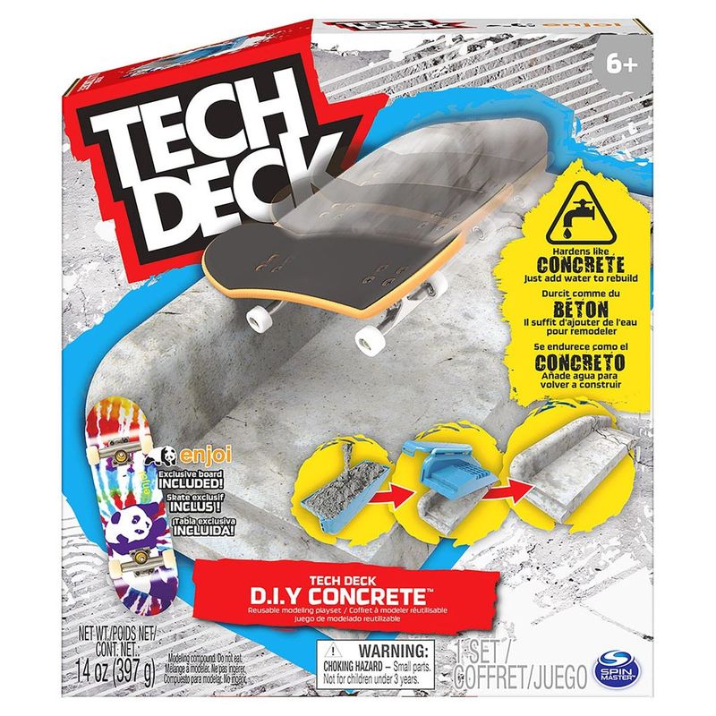 Conjunto-de-Skate-de-Dedo-e-Obstaculo---Tech-Deck---DIY-Concrete---Sunny-4