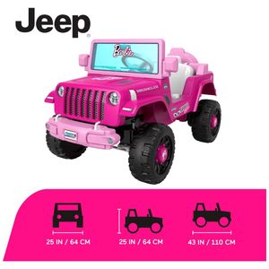 Barbie jeep power store wheels