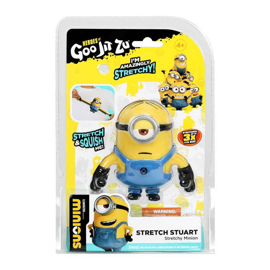 Figura Elástica - Minions - Goo Jit Zu - Stuart - Sunny