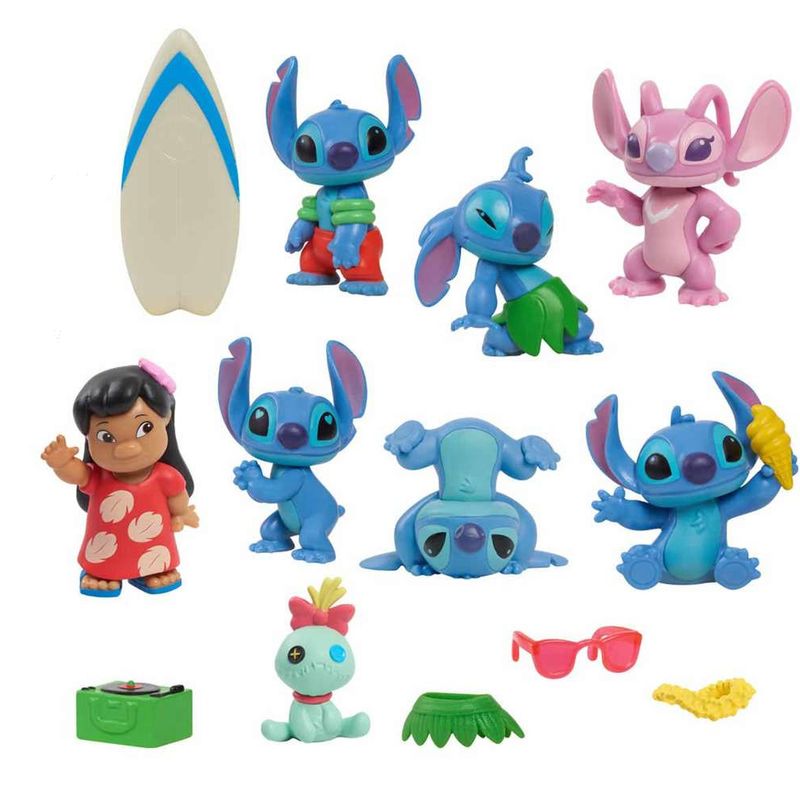 Conjunto-de-Mini-Figuras---Disney---Lilo-e-Stitch---Sunny-0