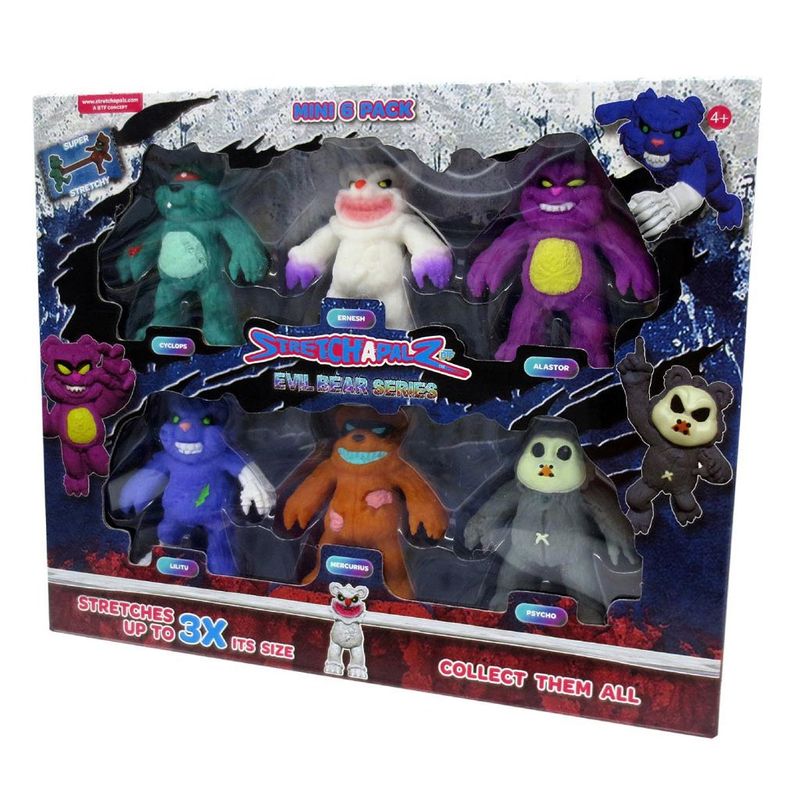 Conjunto-De-Figuras-Elasticas---Stretchapalz---Evil-Bear-Series---Sunny-1