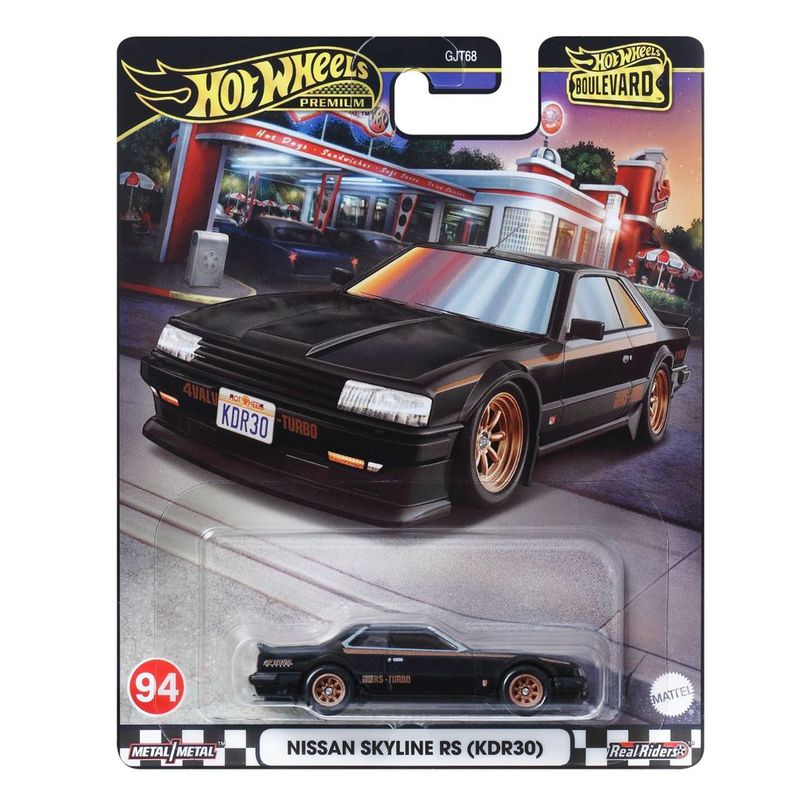 Carro-Miniatura-Colecionavel---Hot-Wheels-Premium---Nissan-Skyline-KDR30---Mattel-1