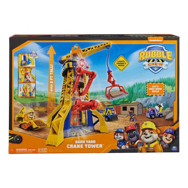 Playset---Patrulha-Canina---Torre-De-Guindaste---Rubble-e-Crew---Sunny-2