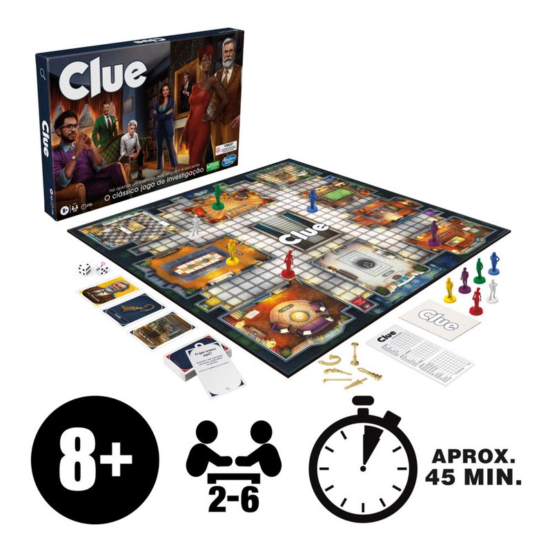 Jogo-de-Estrategia---Clue-Classico---Hasbro-8