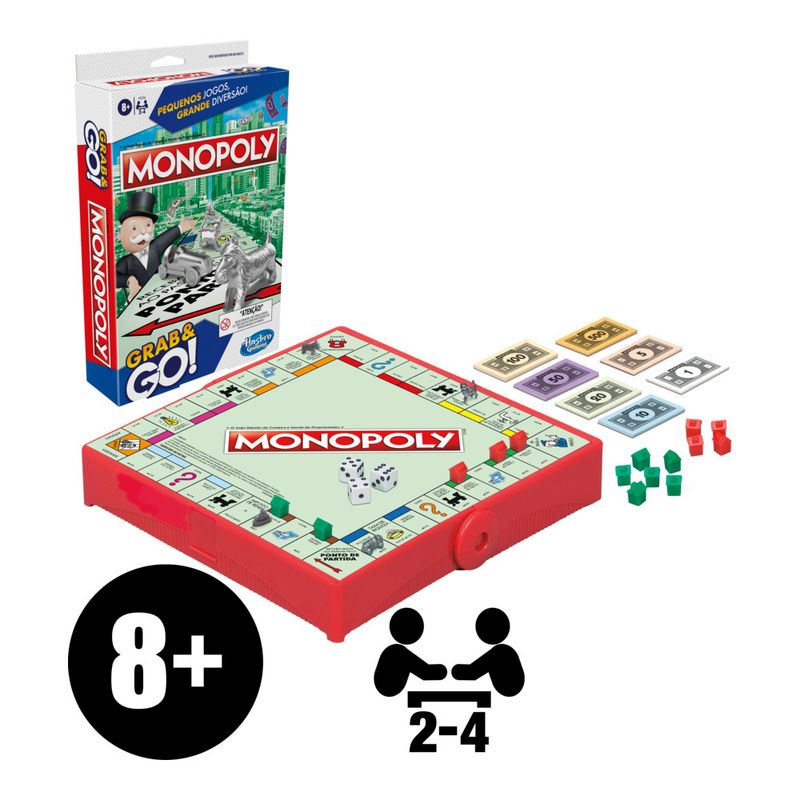 Jogo-de-Tabuleiro---Grab-and-Go-Monopoly---Versao-Portatil-para-2-a-4-Jogadores---Hasbro-3