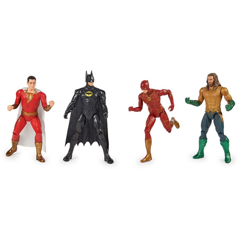 Conjunto-de-Bonecos-Articulados---DC-100-Anos---Shazam-Batman-The-Flash-e-Aquaman---Sunny-2