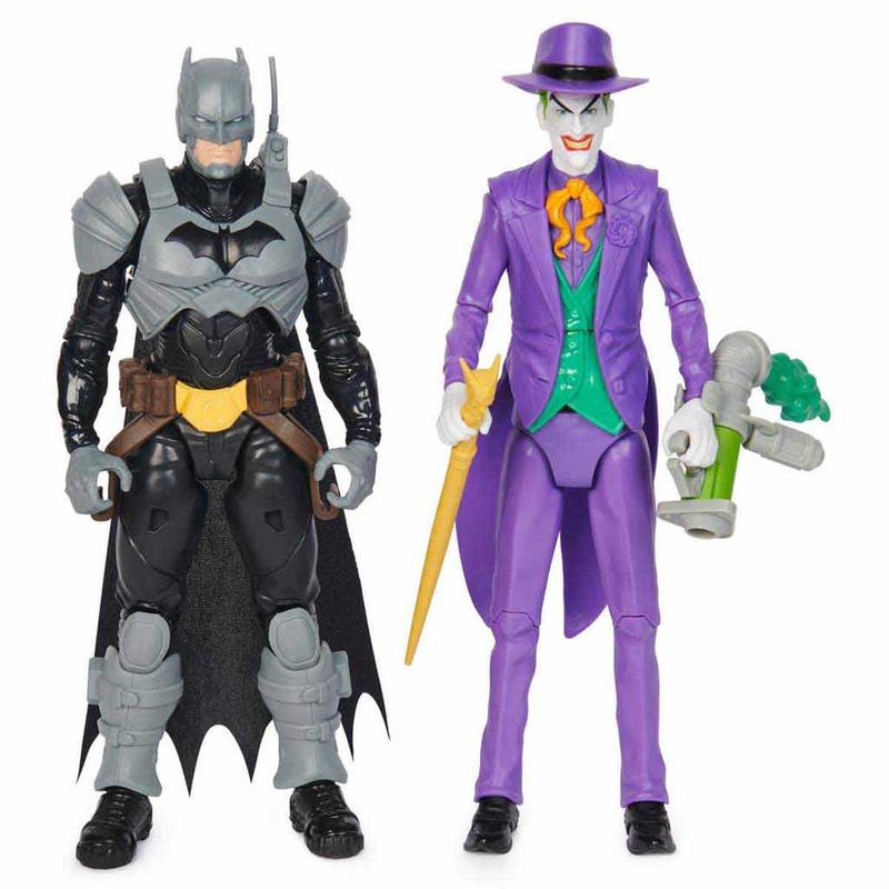 Conjunto-de-Bonecos-Articulados-com-Acessorios---DC-Comics---Batman-e-Coringa---Sunny-0