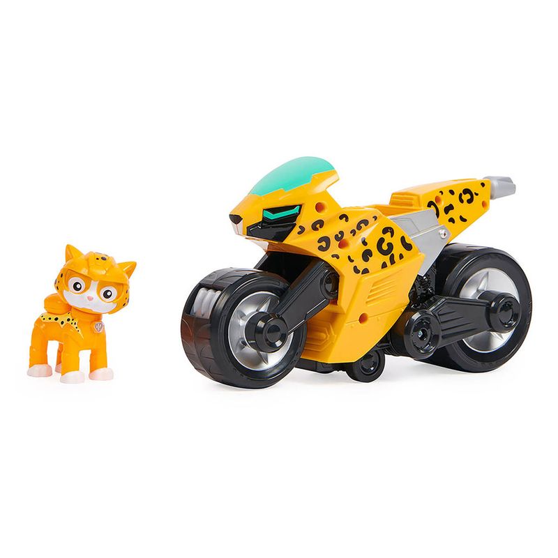 Moto-e-Mini-Figura---Veiculo-Wild---Patrulha-Canina---Gato---Sunny--0