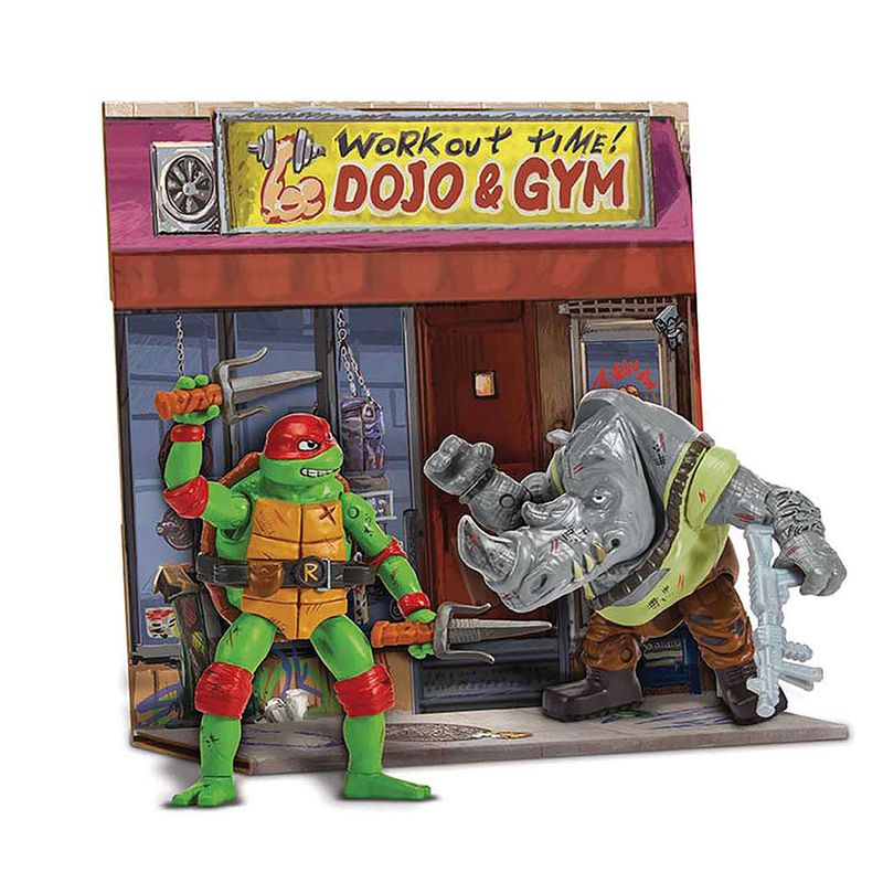 Figura-de-Acao---Tartarugas-Ninja---Pack-Bem-Vs-Mal---Raphael-Vs-Rocksteady---Sunny---2