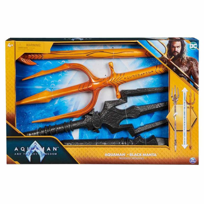 Figura-de-Acao---Tridente-Aquaman-E-Black-Manta---Aquaman---Filme---Sunny-1